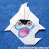 折り紙  【妖怪ウォッチ】ウィスパーの折り方